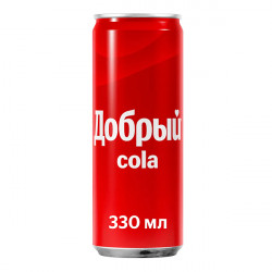 Добрый cola, 0,33 л.